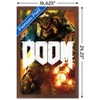 Trends International Doom - Cyber Demon Framed Wall Poster Prints - 3 of 4