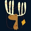 Boy's Design By Humans A Moose ing By radiomode T-Shirt - 2 of 3