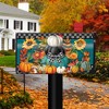 Briarwood Lane Fall Mailbox Cover  - Standard Size - Colorful Pumpkin Stack For Fall Mailbox Cover - 2 of 2