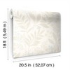 NuWallpaper Amanda Beige Peel and Stick Wallpaper - 2 of 4