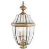 Livex Lighting Monterey 3 - Light Lantern in  Antique Brass - image 3 of 4