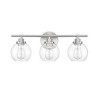 Savoy House Carson 3 - Light Vanity in  Warm Brass - 2 of 4