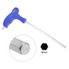 Unique Bargains CR-V Steel T-Handle Metric Dual End Hex Wrench - 3 of 4
