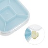 Unique Bargains 5 Grid Portable Pill Case 1 Pc - 3 of 4