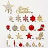 70 Pcs Christmas Ornaments Set, Shatterproof Xmas Tree Ornaments Hanging Balls for Tree Decorations - 2 of 4
