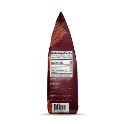 Four Sigmatic Organic High Caffeine Dark Roast Ground Coffee with Lion's Mane Mushroom and Yacon - 10oz