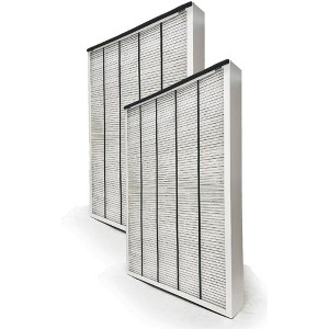 Nispira Furnace AC HVAC Air Filter Replacement Compatible with Bryant/Carrier AGAPXCAR1625-A02 PGAPAXX1625 Air Purifier 16" x 25" x 3, 2 Pack - 1 of 4