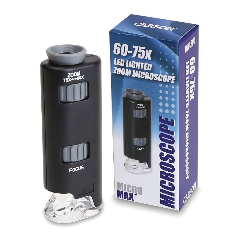 CARSON® MicroMax LED™ 60x–75x Pocket Microscope, 5 of 6