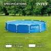 Intex Metal Frame Round Above Ground Swimming Pool - 2 of 4