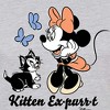 Women's - Disney Classics - Kitten Expurrt Juniors Fitted Graphic T-Shirt - image 2 of 3