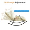 Mjkone Adjustable Widen Rocking Chair,Modern Lounge Nursery with Iron Frame - 2 of 4