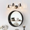 DAKAFUL Vintage Bathroom Vanity Light,Vanity Fixture with Textured Glass Shades,Wall Sconce Over Mirror/for Bedroom & Doorways - 3 of 4