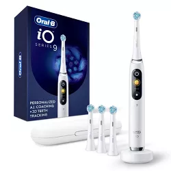 Oral-B iO Series 9 Electric Toothbrush with Replacement Brush Heads with Case - 4ct