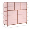 12 Drawer Dresser for Bedroom, Fabric Dressers & Chests of Drawers with Side Pockets - 2 of 4