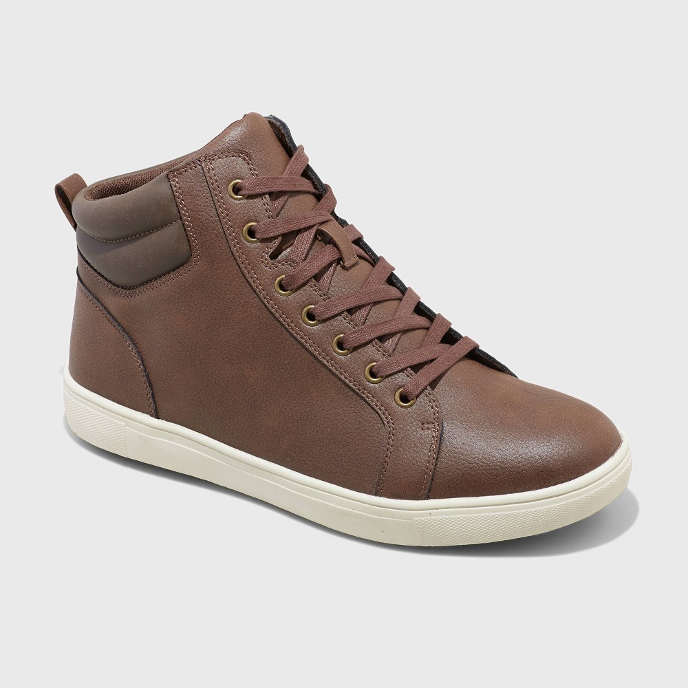 Men's Drew High-top Boots - Goodfellow & Co Brown  Size 13