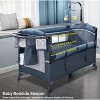 BabyBond All in 1 Baby Playard, Bassinet Bedside Crib, Pack and Play with Sheet, Diaper Changing Table, Portable Large Playard - 4 of 4
