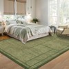Garvee Modern Geometric Area Rug Indoor Area Rugs for Living Room Bedroom Soft Washable Accent Rug Home Decor - 2 of 4