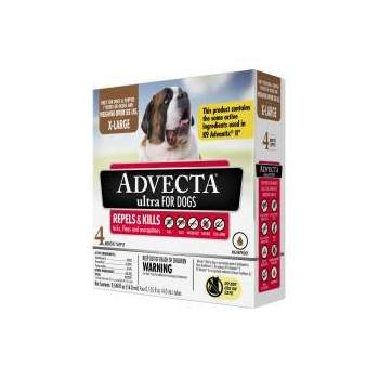 Advecta Pet Insect Flea Drops Treatment for Dogs - 4ct