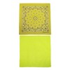 CTM Cotton Solid and Paisley Print Neon Bandana Kit (Pack of 2) - 3 of 4