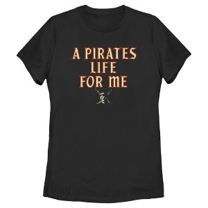 Women's Pirates of the Caribbean: Curse of the Black Pearl A Pirates Life for Me T-Shirt - 1 of 4