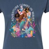 Women's - Disney - Adventure Comes In Waves Fitted Graphic T-Shirt - 2 of 3
