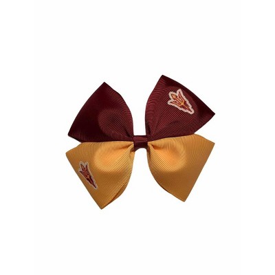 NCAA Arizona State Sun Devils Glitter Pinwheel Hair Bow