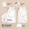 KeaBabies 2-Pack Sleep Sacks for Babies, Soothe Sleeping Sack Wearable Blanket, Infant, Toddler, Newborn Swaddle Sack - 3 of 4