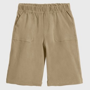 City Threads Boys Cotton UPF 50+ Soft 3-Pocket Jersey Shorts - USA-Made - 1 of 4