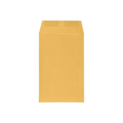 LUX 5.5" x 8.5" Open End - 24lb. Brown Kraft 50/Pack 24lb. Brown Kraft (WS-4584-50)