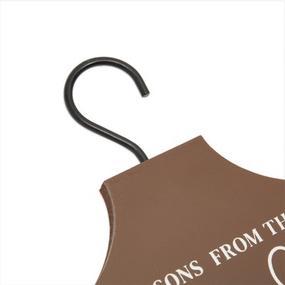 Farmlyn Creek Rustic Hanging Wall Decor, Lessons from The Laundry Room Sign (11.8 x 19.7 in)