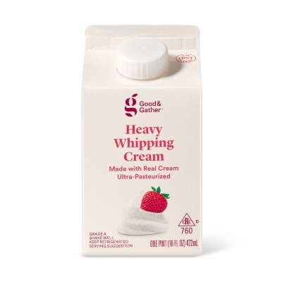 Heavy Whipping Cream - 1pt - Good & Gather™