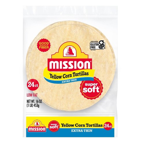 Mission Gluten Free Extra Thin Yellow Corn Tortillas - 5.6oz/24ct - image 1 of 4