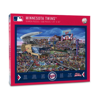 MLB Minnesota Twins 500pcs Find Joe Journeyman Puzzle