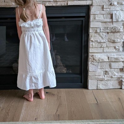 Girls' Eyelet Embroidery Maxi Dress - Cat & Jack White : Target