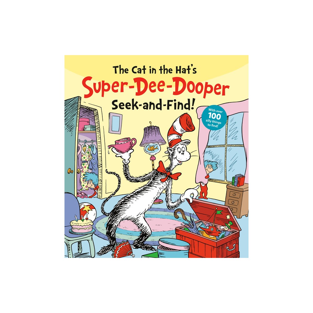 The Cat in the Hat's Super-Dee-Dooper Seek and Find! - (Dr. Seuss Seek and Find Board Books) by Random House (Board Book)