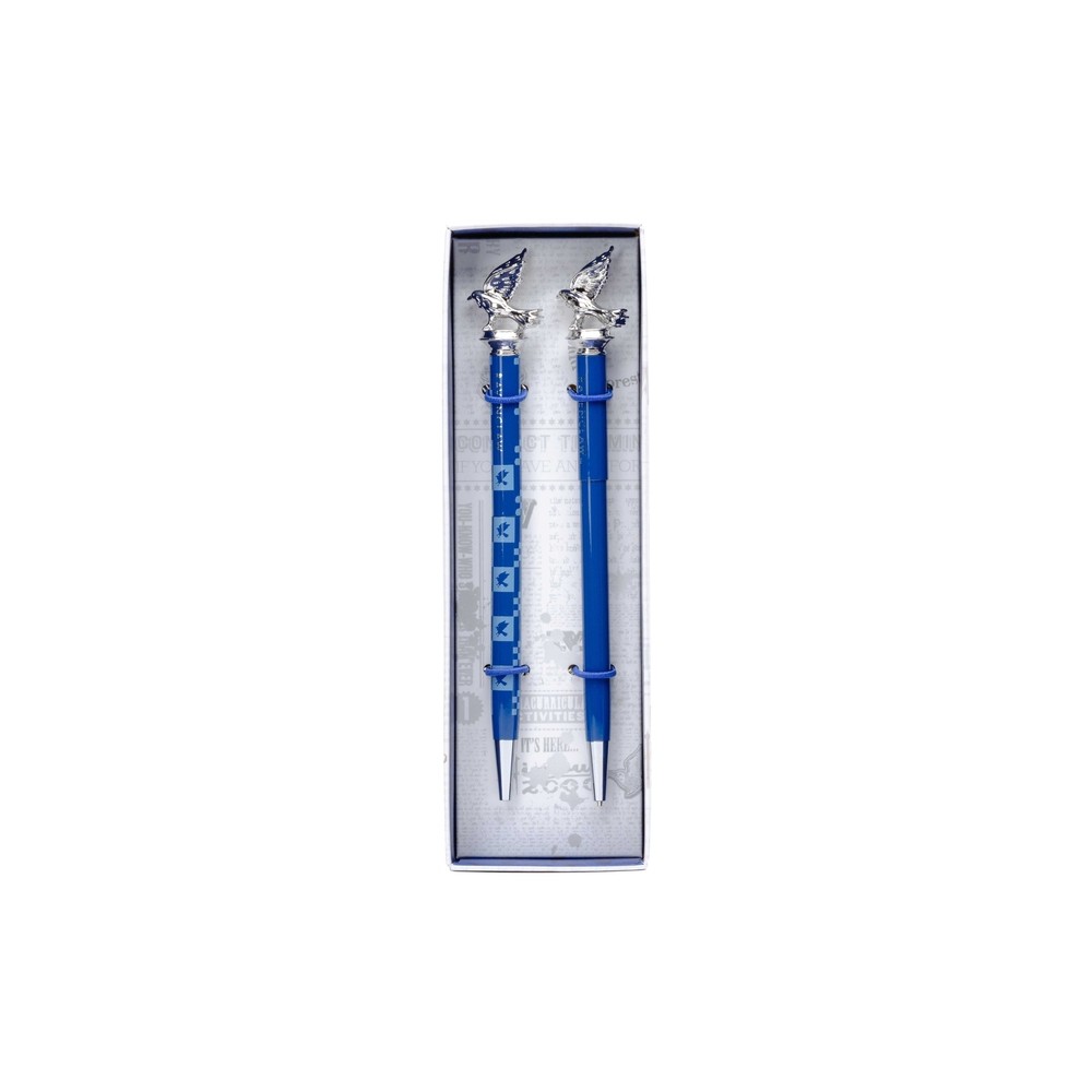 Harry Potter: Ravenclaw Pen and Pencil Set (Set of 2) – by Insight Editions (Hardcover)