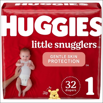 Image of Huggies Little Snugglers Diapers Jumbo Pack - Size 1 (32ct)