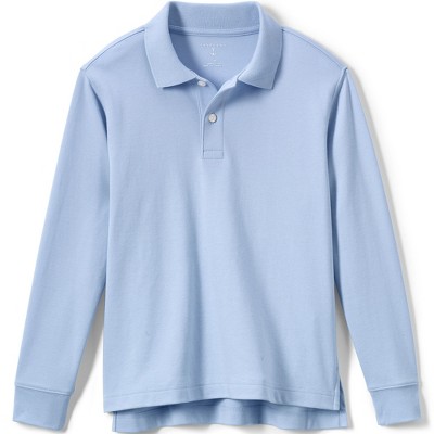 Ralph Lauren Kids long-sleeve cotton shirt - Blue