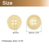 Unique Bargains Wooden DIY Craft Clothing 4 Holes Sewing Buttons 100 Pcs - 2 of 4