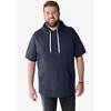 Liberty Blues by KingSize Men's Big & Tall Short-Sleeve Hoodie - image 3 of 4