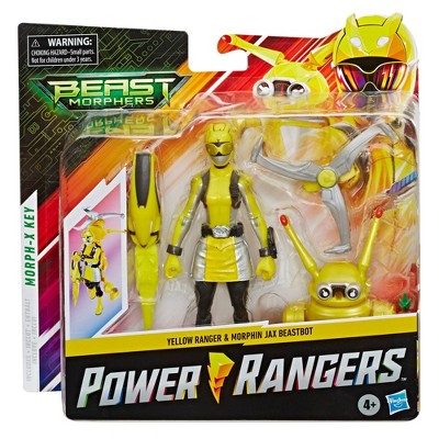 Power Rangers Action Figure Toys Target - mighty morphin power rangers yellow ranger roblox
