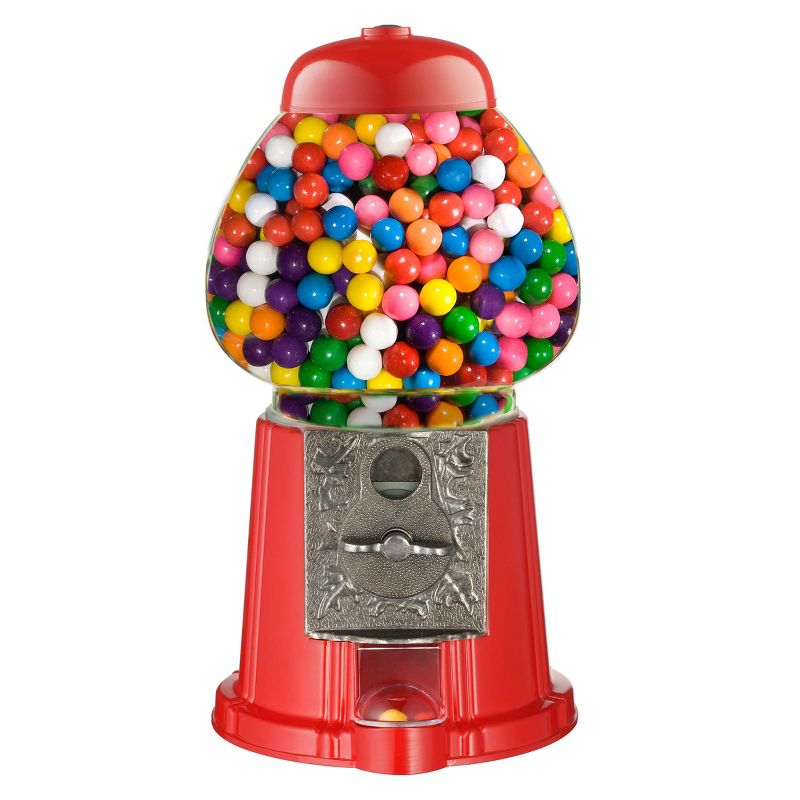 Great Northern Popcorn Gumball Machine with Glass Globe - Red, 2 of 5