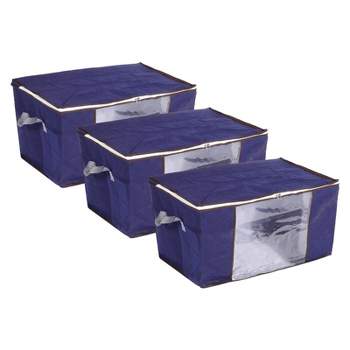 Collapsible Storage Bins With Metal Frames Clothes And - Temu