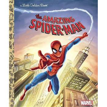 The Amazing Spider-Man (Marvel: Spider-Man) - (Little Golden Book) by  Frank Berrios (Hardcover)