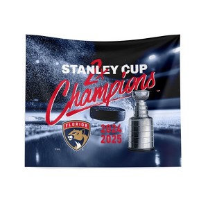 NHL Florida Panthers 2025 Stanley Cup Champs Victorious Printed Wall Hanging - 1 of 4
