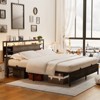 Aheaplus Bed Frame with Charging Station and RGB LED Lights - 3 of 4