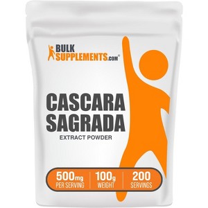 BulkSupplements Cascara Sagrada Extract Powder - 1 of 4