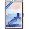 Trends International Temple Forest and Dawn Framed Wall Poster Prints - 3 of 4