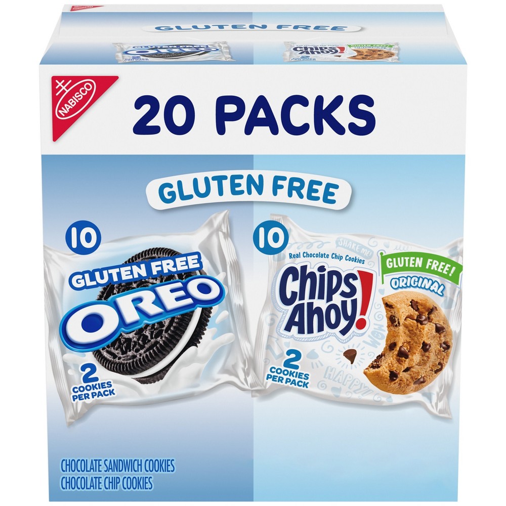 Oreo, Chips Ahoy! Cookies Snack Pack - 18oz/20ct Bb July 2025 