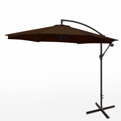 WestinTrends 10 Ft Outdoor Patio Cantilever Offset Umbrella